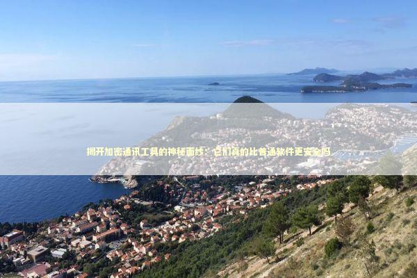 揭开加密通讯工具的神秘面纱:它们真的比普通软件更安全吗 揭开加密通讯工具的神秘面纱:它们真的比普通软件更安全吗 IT技术